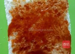 肉松鸡蛋火腿三明治的做法图解3