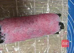 Sakura Pink Sushi Roll Recipe Illustration 7