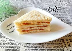 肉松鸡蛋火腿三明治