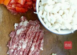 海鲜菇面疙瘩汤的做法图解2