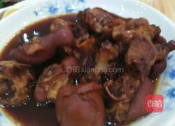 甜醋猪脚的做法图解3