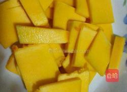 南瓜紫薯陷小麻球的做法图解1