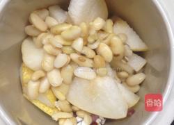 薏米芡实黄豆雪梨炖排骨的做法图解2
