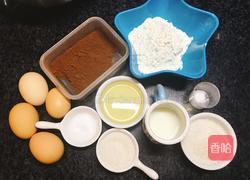 可可红莓蛋糕卷的做法图解1