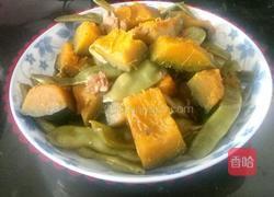 豆角炖南瓜的做法图解6