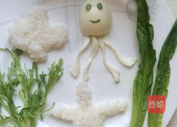 早餐~海底世界的做法图解4