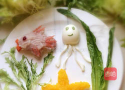 早餐~海底世界的做法图解8