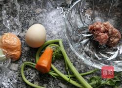 面条肉丸子……宝宝饭的做法图解1