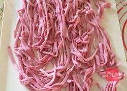 苋菜凉拌面的做法图解4