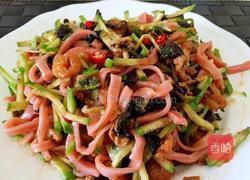 苋菜凉拌面的做法图解7