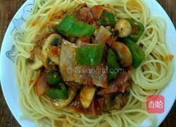 培根意面的做法图解6