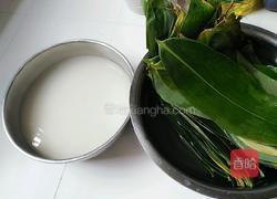 花生肉粽的做法图解1