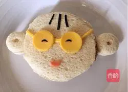 Cute Baby Cheese Sandwich Recipe Illustration 6
