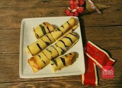 五彩欢乐卷的做法图解12