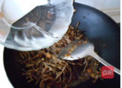 焖干豆角的做法图解5