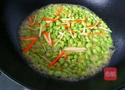 毛豆炒三丝的做法图解4