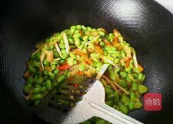 毛豆炒三丝的做法图解5