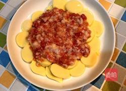 日本豆腐肉末蒸蛋的做法图解4