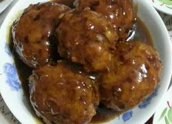 鸡肉狮子头