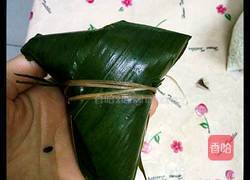 桂圆红枣葡萄干三角粽的做法图解10