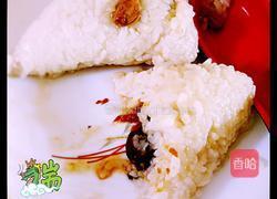 桂圆红枣葡萄干三角粽的做法图解13