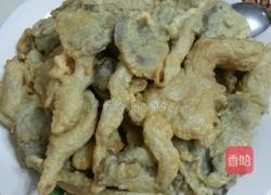软炸平菇的做法图解4