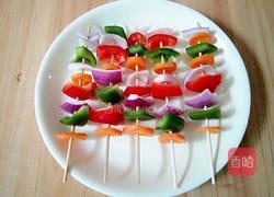 彩蔬串的做法图解5