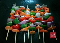 彩蔬串的做法图解9