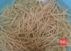 凉拌云丝的做法图解1