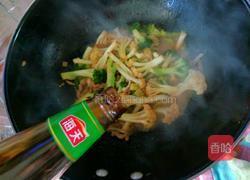 肉丝炒双花的做法图解12