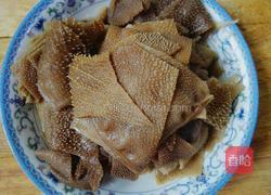 葱爆辣毛肚的做法图解1