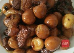 红烧肉烧鹌鹑蛋的做法图解4
