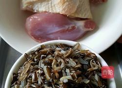 野米熬鸡汤的做法图解2