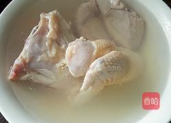 野米熬鸡汤的做法图解3