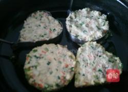 豆腐时蔬饼的做法图解4