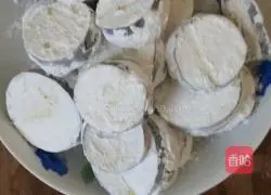 Illustration of how to make mashed potatoes and eggplant boxes 4