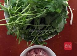 益母草肉丸汤的做法图解2