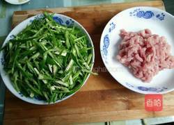 青椒肉丝的做法图解2