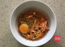 菜丝煎饼的做法图解4