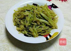 清炒芸豆丝的做法图解9