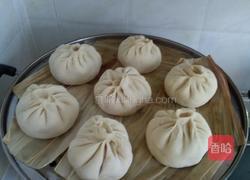 豆腐皮小白菜猪肉馅包子的做法图解9