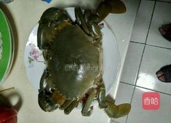 清蒸青蟹的做法图解1