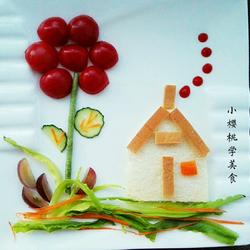 卡通花房餐的做法[图]