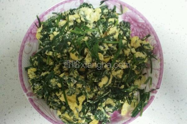 韭菜炒鸡蛋