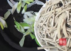 爆炒豆腐丝的做法图解4