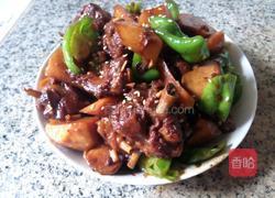 啤酒鸭炖鸡腿菇的做法图解9