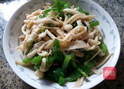 清爽海鲜菇的做法图解3