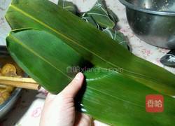 咸肉蛋黄粽的做法图解8