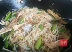 炒粉干的做法图解5