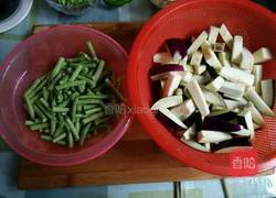 长豆角茄子的做法图解2